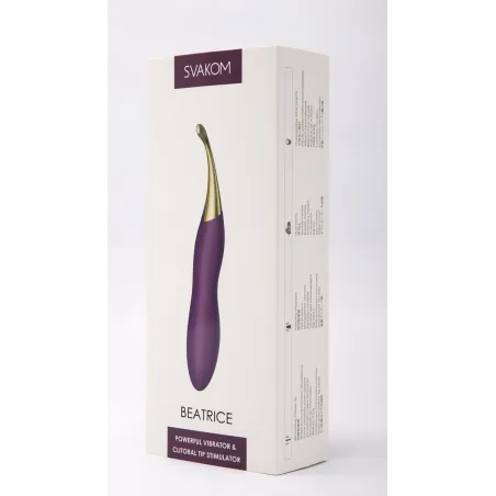 Beatrice КЛИТОРАЛЬНЫЙ СТИМУЛЯТОР СО СМЕННЫМИ НАСАДКАМИ