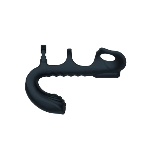 Насадка с вибрацией "Vibration Cock Ring Remote", Чёрный