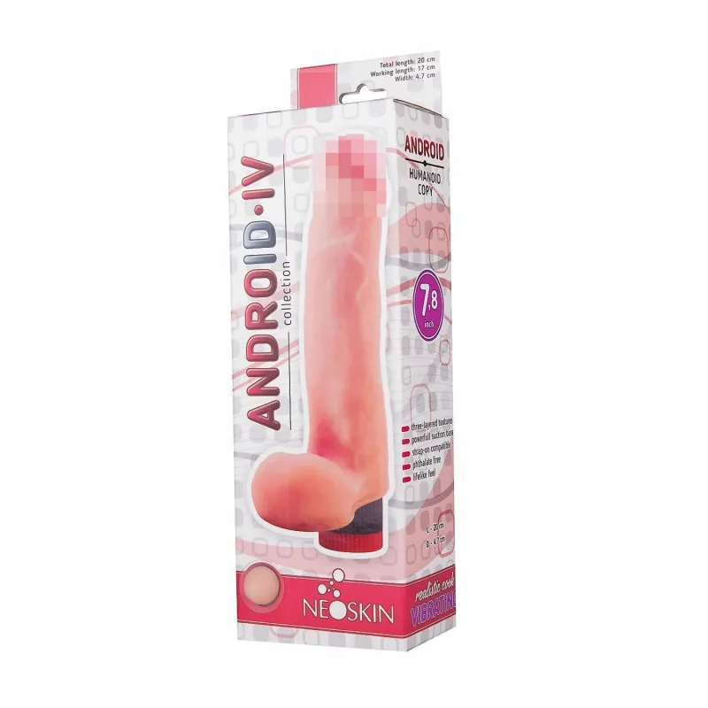 Вибратор-реалистик ANDROID LONG 542903