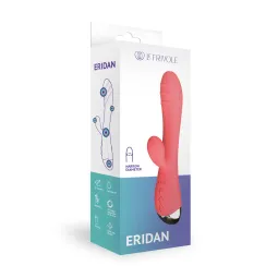 Вибратор кролик Eridan, цвет коралловый (SOLAR)