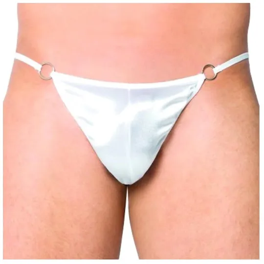 Брифы, трусы мужские, белые S/M