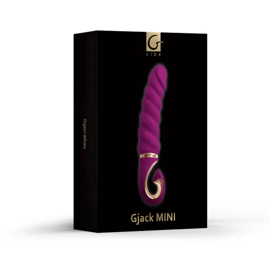 Gvibe Gjack Mini - Анатомический витой вибратор, 19х3.5 см