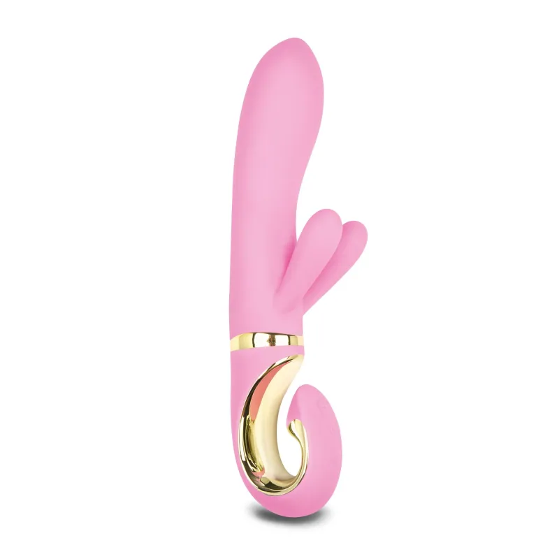 Gvibe Grabbit - Вибратор для клитора и точки G с тремя моторами, 22х3.5 см