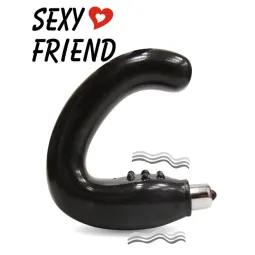 АНАЛЬНЫЙ СТИМУЛЯТОР С ВИБРАЦИЕЙ (массажёр простаты) L рабочей части 150 мм, D 32 мм арт. SF-70111