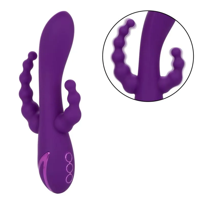 Вибромассажер-кролик двойной LB BOOTYLICIOUS