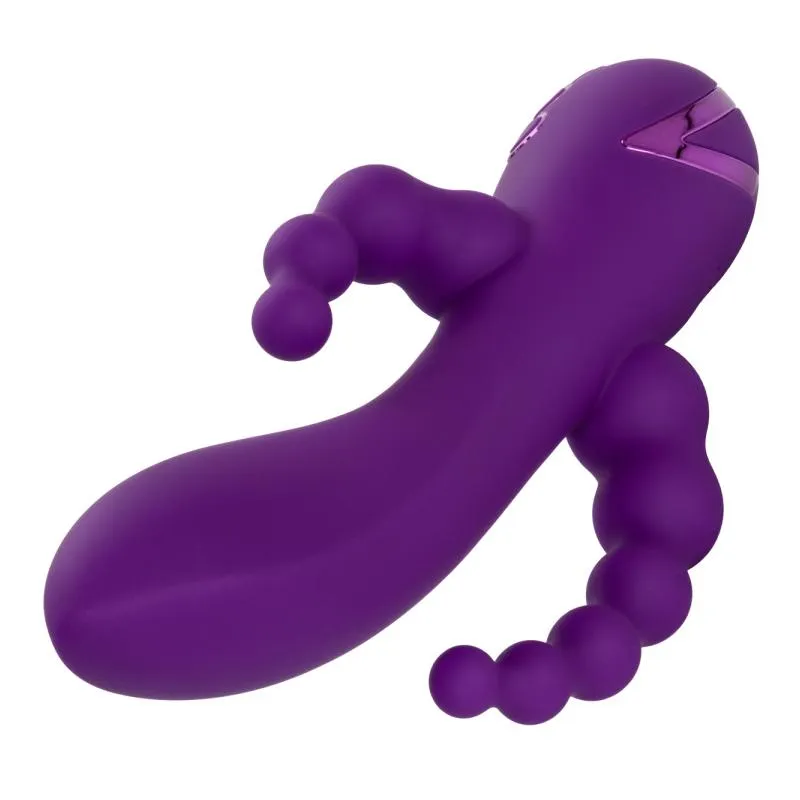 Вибромассажер-кролик двойной LB BOOTYLICIOUS