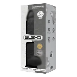 SileXD Фаллоимитатор Model 7, 15, черный