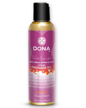 Массажное масло DONA Scented Massage Oil Sassy Aroma: Tropical Tease 110 мл