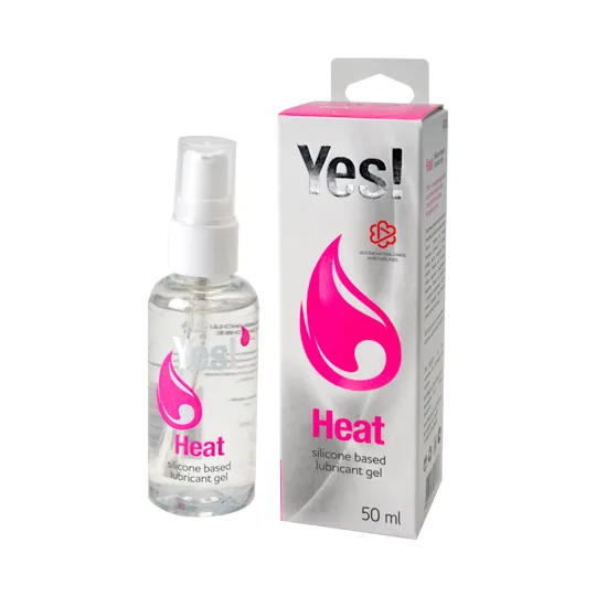 Гель-смазка силиконовый Yes - Heat, 50 мл
