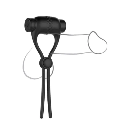Перезаряжаемое виброкольцо лассо №01 Vibrating Cock Ring