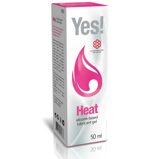 Гель-смазка силиконовый Yes - Heat, 50 мл