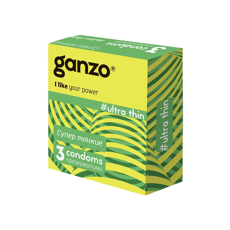 Презервативы Ganzo Ultra thin № 3
