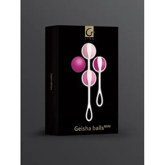 Gvibe Geisha balls Mini - Интимные шарики для начинающих, 2.2 см