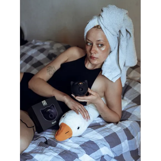 Gvibe Gcat - Вакуумный стимулятор клитора, 7.5х8.2 см