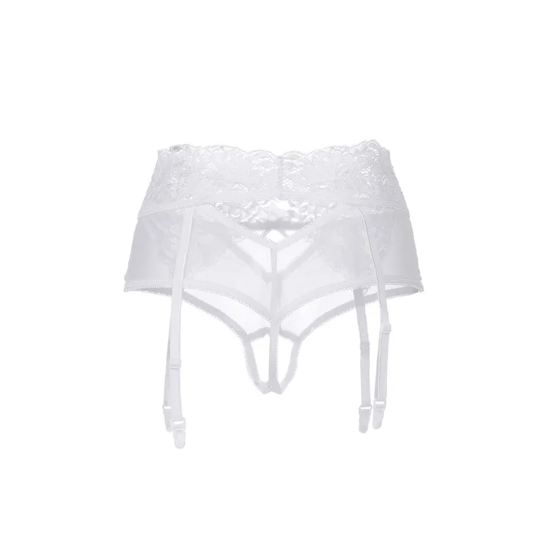 ЭРОТИЧЕСКИЕ ТРУСИКИ-ПОЯС EROLANTA IVETA, БЕЛЫЙ (50-52)