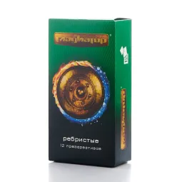 Презервативы ГЛАДИАТОР №12 ребристые