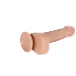 Страпон с реалистичной насадкой на присоске REAL (23x4 см.)