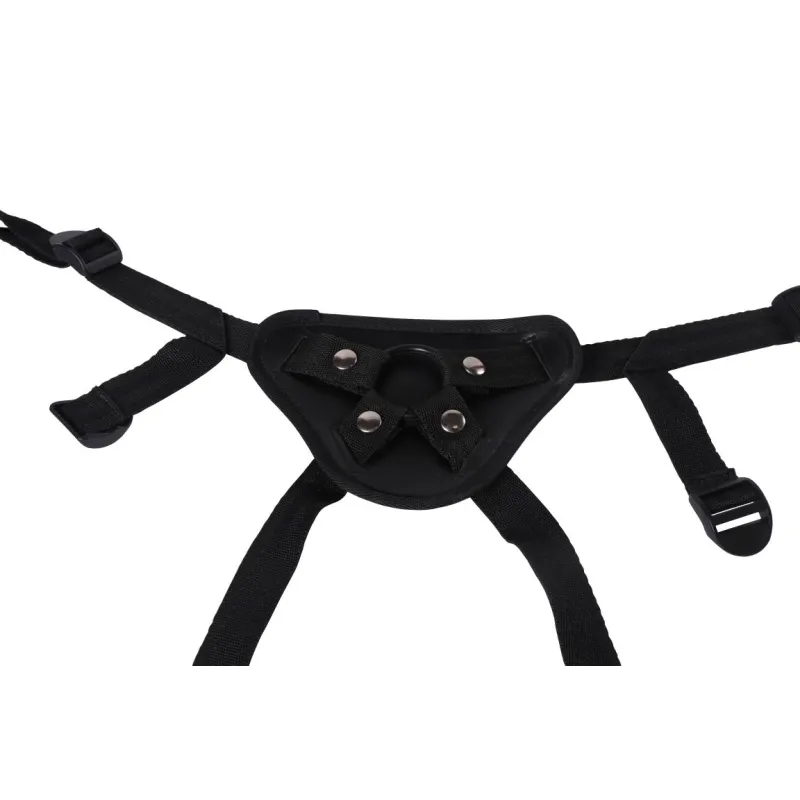 Страпон с реалистичной насадкой на присоске REAL (23x4 см.)