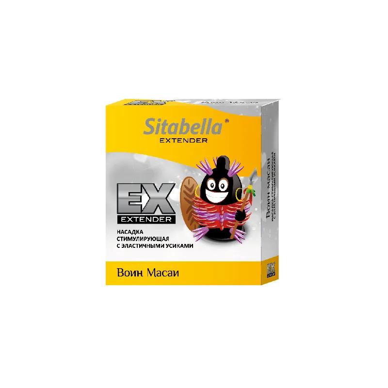 Насадка стимулирующая Sitabella EXTAZ Воин Масаи