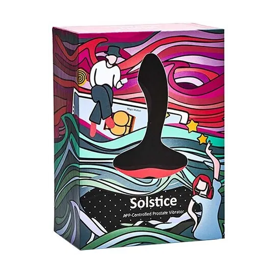 Массажер простаты Magic Motion Solstice X бирюзовый