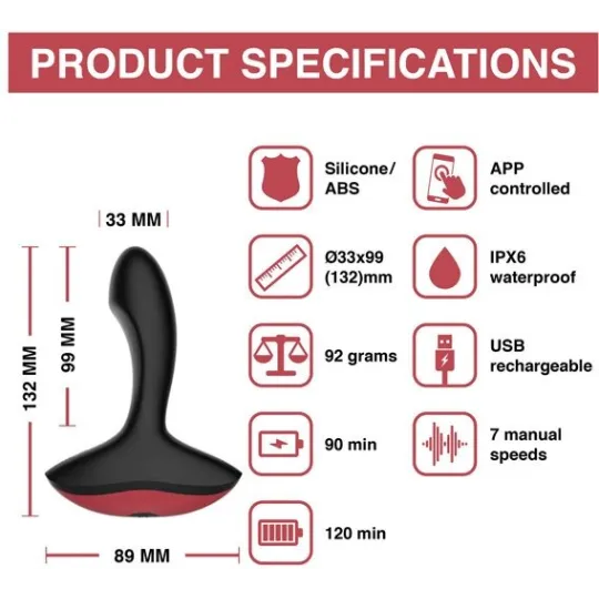 Массажер простаты Magic Motion Solstice X бирюзовый