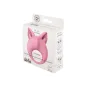 ПЕРЕЗАРЯЖАЕМОЕ КОЛЬЦО ДЛЯ КЛИТОРАЛЬНОЙ СТИМУЛЯЦИИ MIMI ANIMALS KITTEN KIKI LIGHT PINK 7200-02LOLA