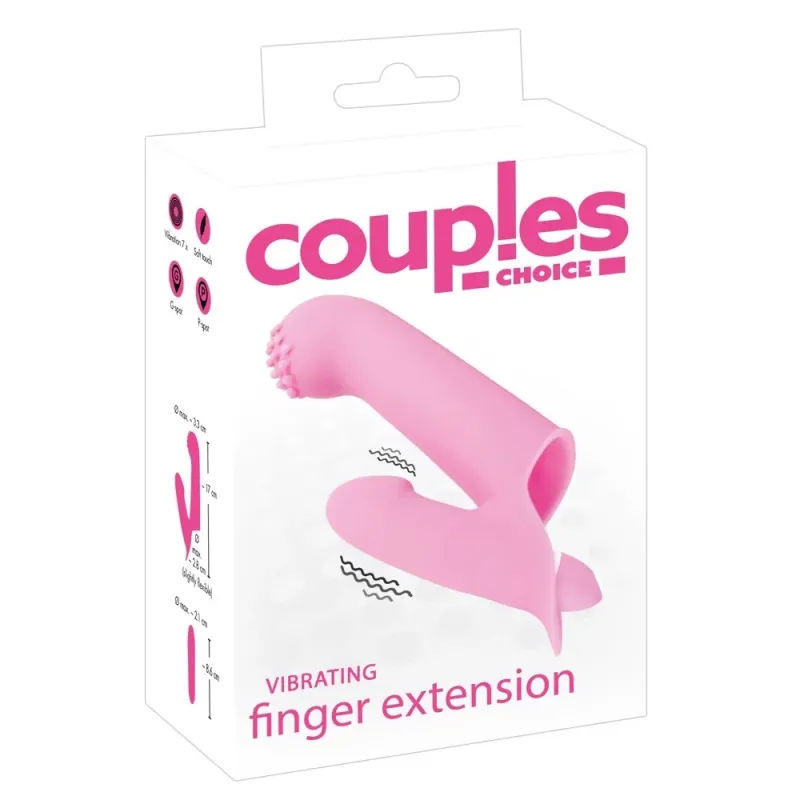 Вибронасадка на палец Vibrating Finger Extension