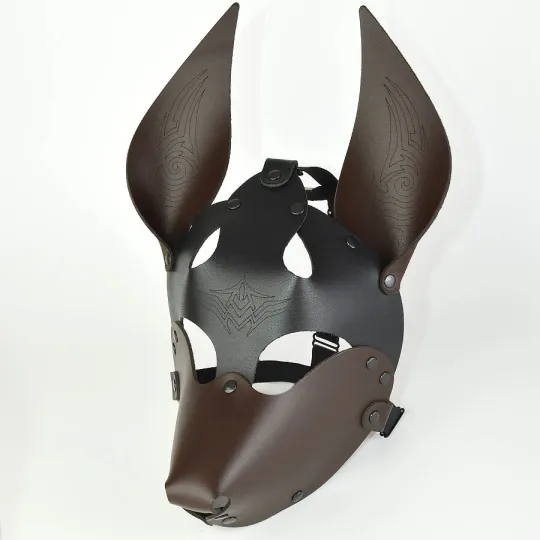 Маска "ДОГ" с узором