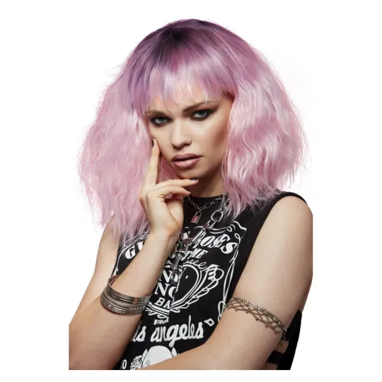 Парик rock star (розовый обмре) (Fever)