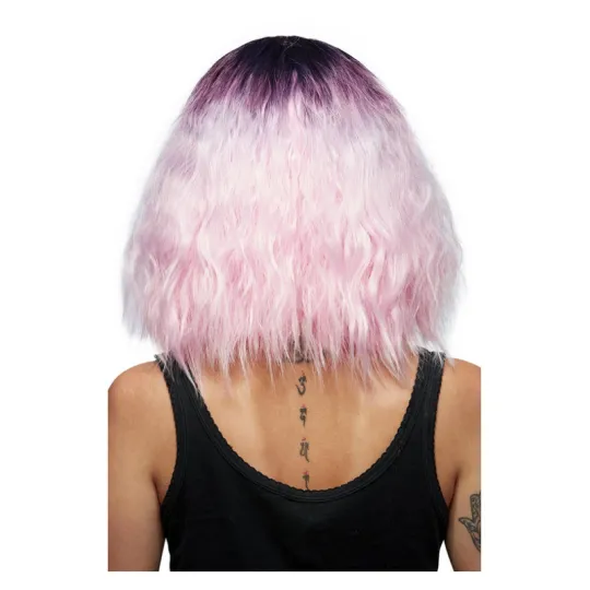Парик rock star (розовый обмре) (Fever)