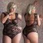 Anna Боди черное. Размер Plus Size XL