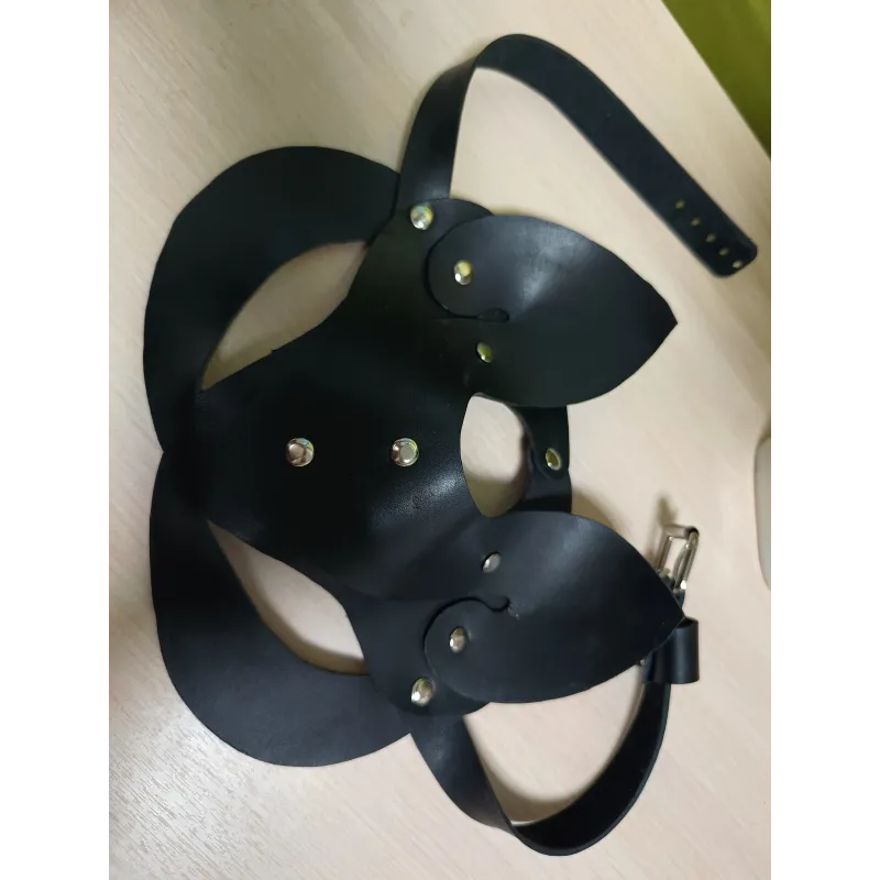 Маска Кошка черная