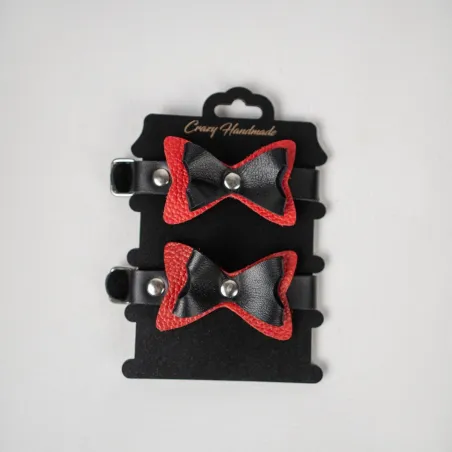 Наручники с красными бантиками