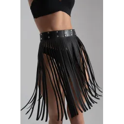 Юбка с бохрамой