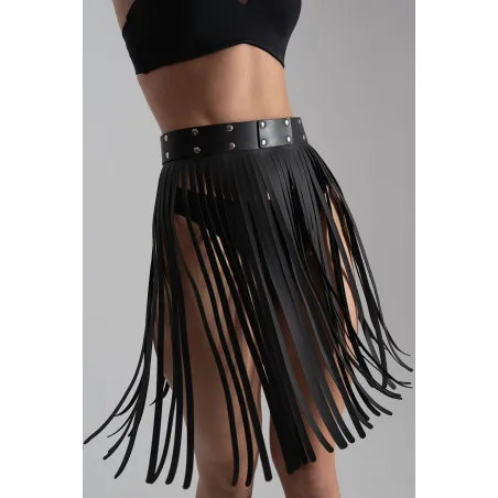 Юбка с бохрамой