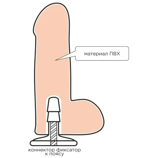 Универсальный пояс с 2 насадками