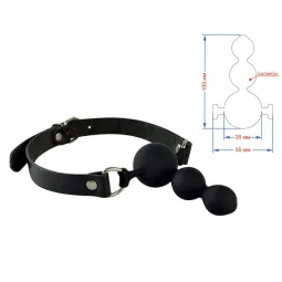 Кляп-буса, силиконовый 3148-1