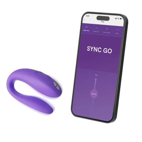 Вибратор для пар We-Vibe Sync Go светло-фиолетовый