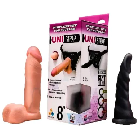 Страпон с 2 насадками