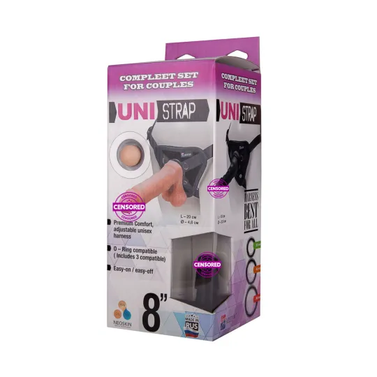 Страпон с 2 насадками