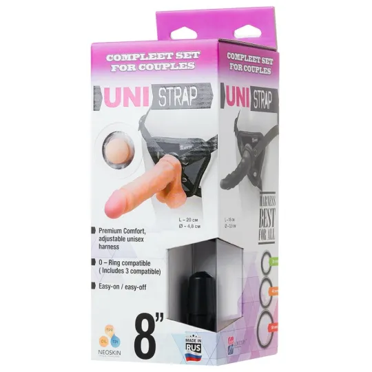 Страпон с 2 насадками