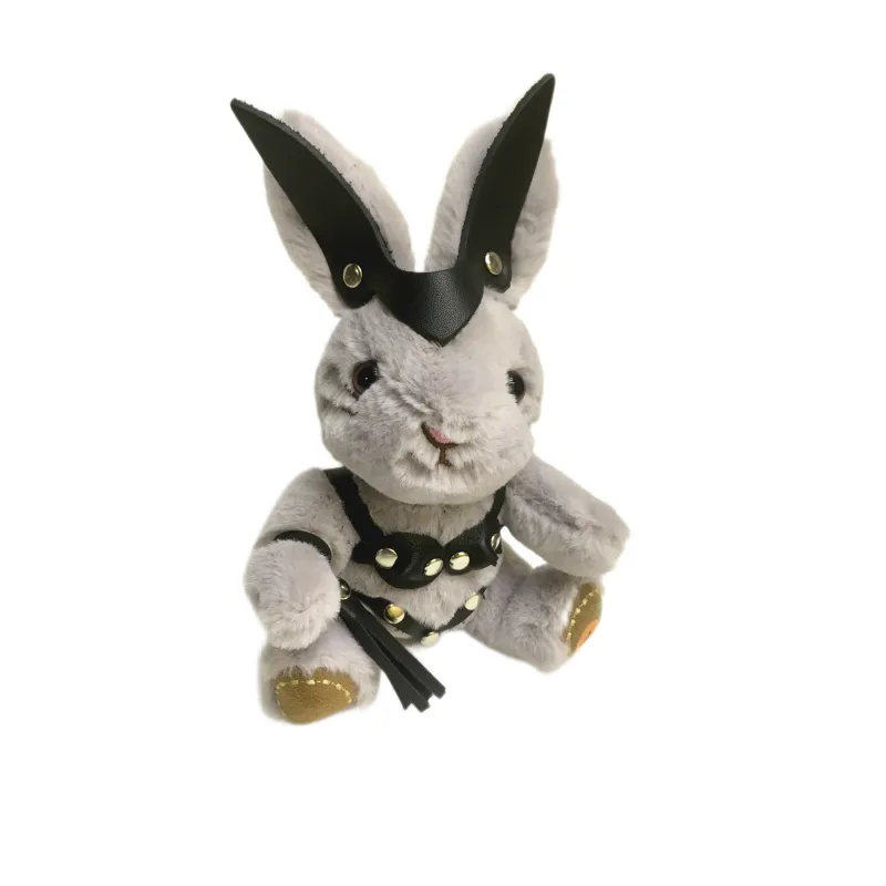 БРЕЛОК БДСМ ЗАЙЧИК С ПЛЕТЬЮ 153ARS