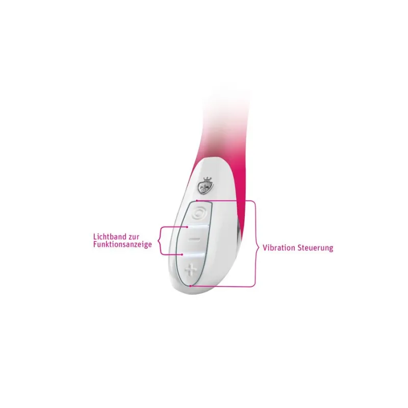 Вибратор Mystim Terrific Truman вишневый