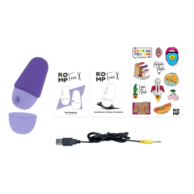 Бесконтактный клиторальный стимулятор Romp Free X