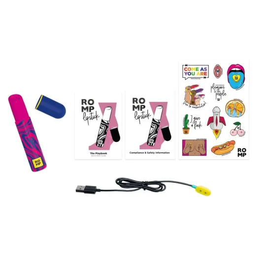 Бесконтактный клиторальный стимулятор Romp Lipstick