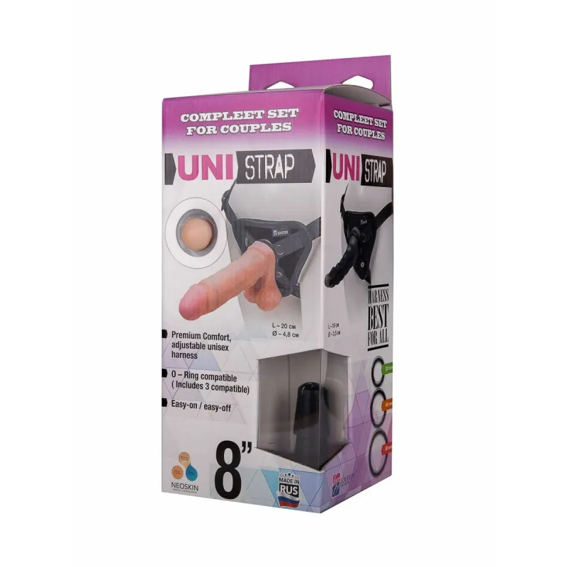 Страпон с 2 насадками