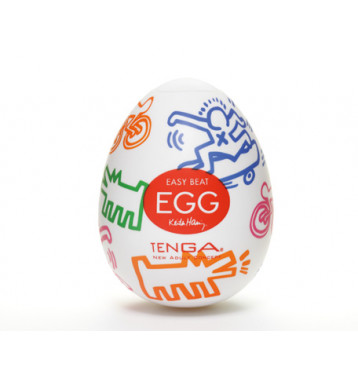TENGA&Keith Haring Egg Мастурбатор яйцо Street