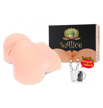 ALICE +, мастурбатор вагина и анус полуторс с вибрацией,ротацией