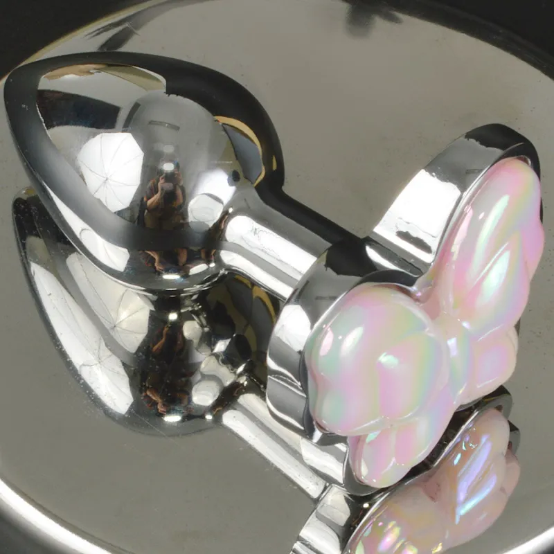 Пробка анальная Бабочка, d 27 мм