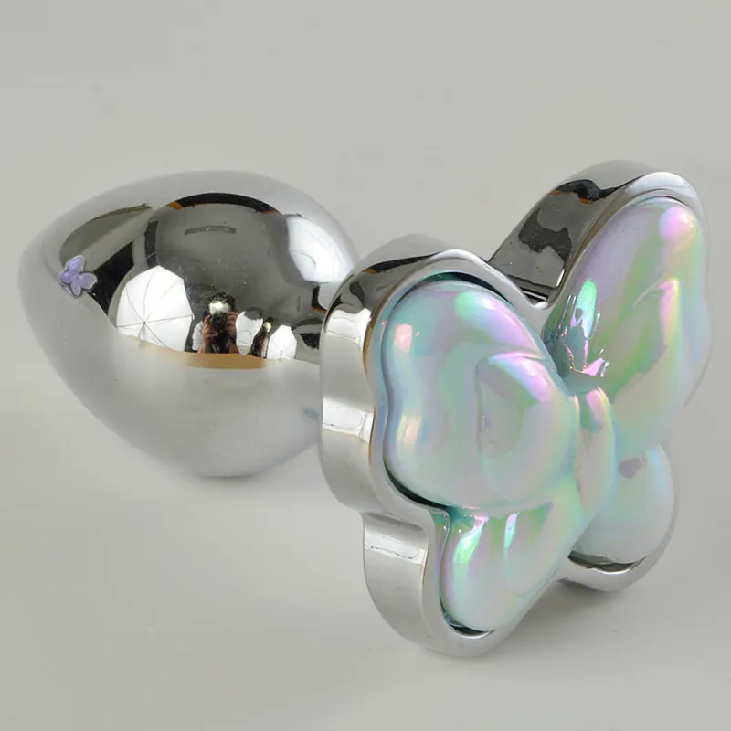 Пробка анальная Бабочка, d 27 мм